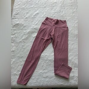 Aritzia Golden mauve leggings 8